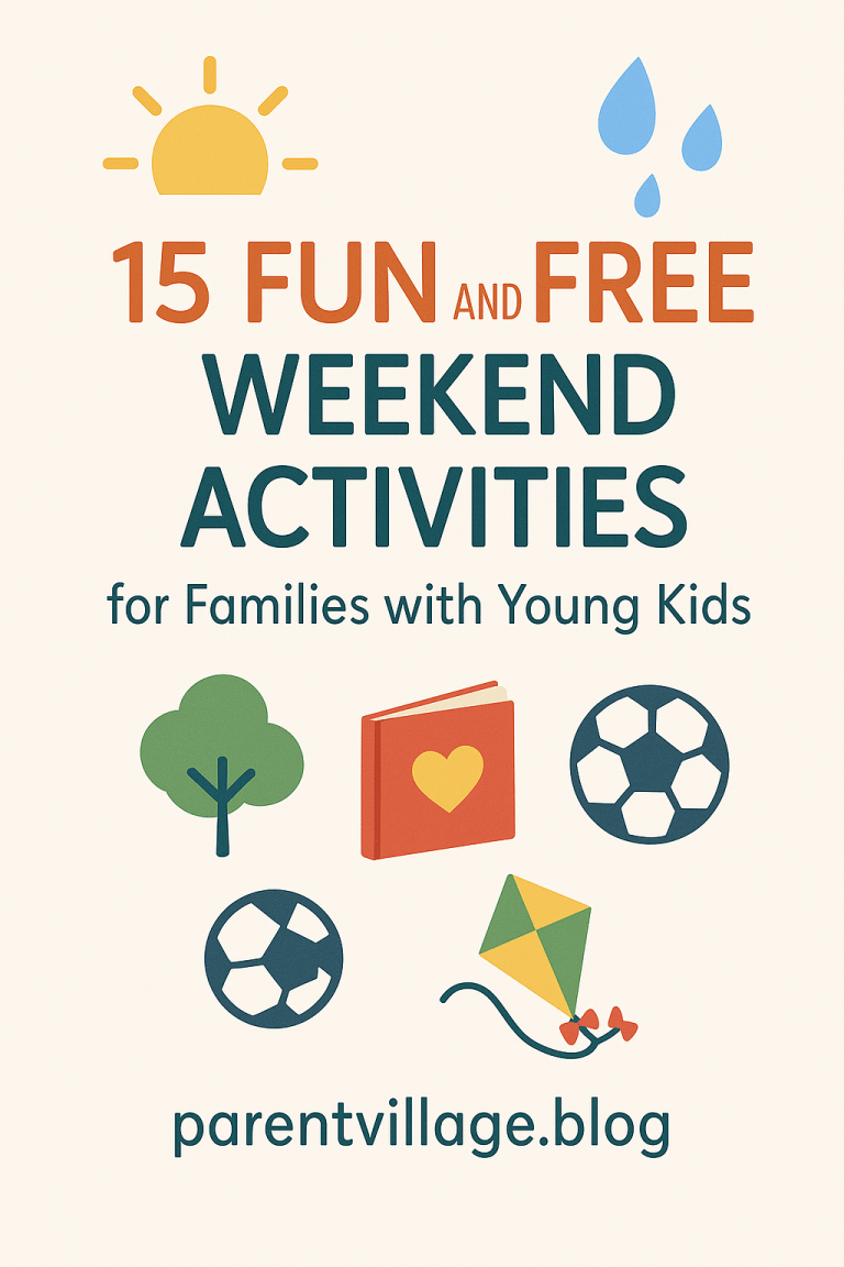 🏡 15 Fun and Free Weekend Activities for Families With Young Kids – Parent Village