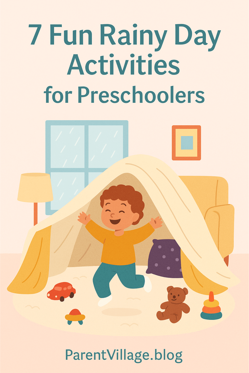 7 Fun Rainy Day Activities for Preschoolers (That Won’t Make a Huge Mess!)&nbsp;☔✨