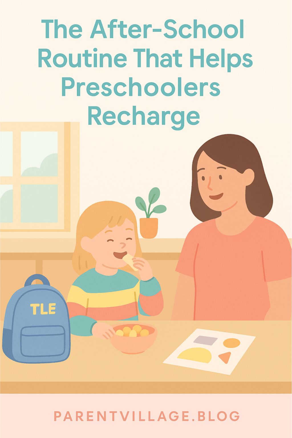 The After-School Routine That Helps Preschoolers Recharge&nbsp;🌤️🍎