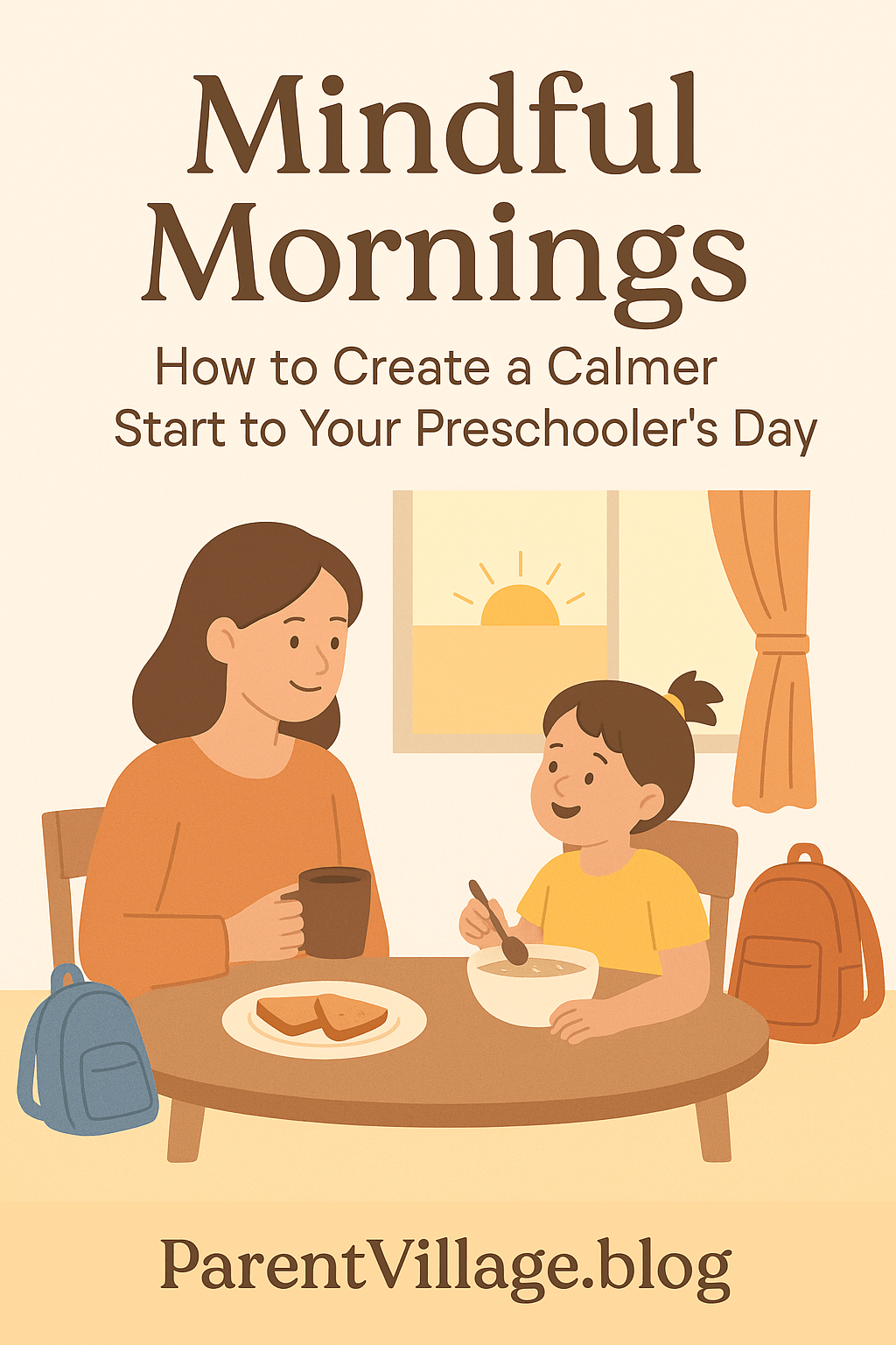 Mindful Mornings: How to Create a Calmer Start to Your Preschoolerโs Day ๐